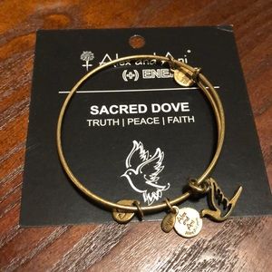 Alex and ani sacred dove bangle